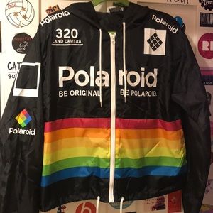 Authentic Vintage Polaroid Wind Blocker